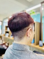 ヘアジーナ(Hair Jina)&nbsp;個性派ショートヘア☆ブリーチなしレッドブラウン