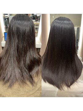 アロン(Allons Ginza) 【髪質改善】sins式シルク酸性ストレート