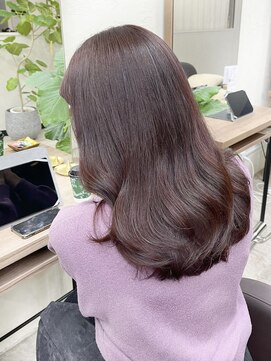 アンフィニー 銀座(ANFINI) 銀座　カラー　ピンクラベンダー　ピンク系カラー　暖色系カラー