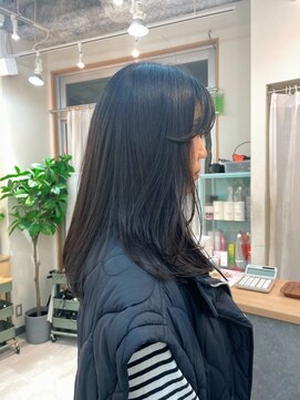 ロウバイレボ 柏(lou by revo) ミディアム/韓国風/レイヤーカット/顔回りカット/柏駅