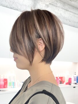 ボーテコンシェル 錦糸町(beaute concier) ミルクティーベージュダブルカラーインナーカラーケアブリーチ