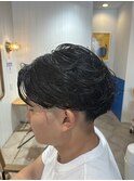 名古屋天白区梅ヶ丘30~50代メンズニュアンスセンターパート