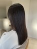 カット+縮毛矯正+【髪質改善】美髪強化 4Step  Mトリートメント