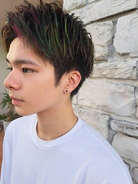 ソレイユトウキョウシブヤ(SOLEIL TOKYO shibuya) メンズ ハイライト デザインカラー