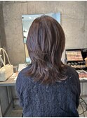 ミディアム毛流れレイヤー