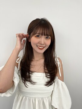 アマトウキョウ アユンチェ(AMA TOKYO×AYUNCHE) 韓国スタイル/ナチュラルくびれへア_くびれ巻き_レイヤーカット