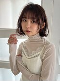 ショート・ボブレイヤー/レイヤーカット/顔周り・フェイス/20代