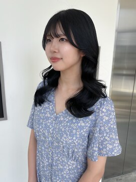 ソピ バイ インビテーション(sopi by invitation) 地毛風カラー/ブルーブラック/ブルージュ