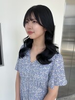 ソピ バイ インビテーション(sopi by invitation) 地毛風カラー/ブルーブラック/ブルージュ