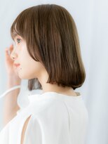 カバーヘア ブリス 戸田公園西口店(COVER HAIR bliss)&nbsp;ミストバング透明感カラーミディアム//戸田公園10代20代30代