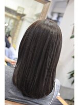 ポタム 東中野(potamu)&nbsp;秋におすすめ！ブラウンにパープルを加えた透明感艶カラー