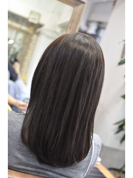 ポタム 東中野(potamu) 秋におすすめ！ブラウンにパープルを加えた透明感艶カラー