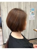 ショートボブ/丸みショート