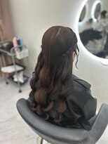 ヘア サロン クラン 東心斎橋店(hair salon clan)&nbsp;ねじりハーフツイン
