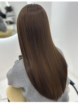 アイニ 大阪上本町店(aini)&nbsp;アディクシー/ブリーチなし/透明感/ツヤ/アッシュブラウン