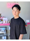 メンズニュアンスパーマ