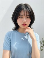 ユニット 蕨西口店(UNIT) ミディアム髪型20代30代40代丸顔面長レイヤー蕨