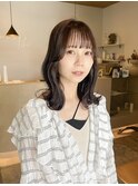 * ショコラブラウン/ショコラカラー/グレーブラウン/韓国ヘア