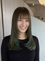 ルトワ(Lutowa)&nbsp;ダークパープル/ナチュラルショート/ミルクブラウン/夏/東広島