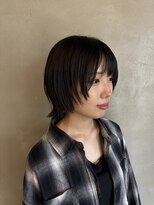 ザ ヘア ディードットログ(The hair D.Log)&nbsp;ショートウルフ　個性派　小顔ショート　奈良　大和八木