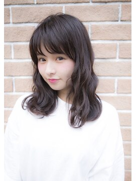 サロンドミルク 原宿(salon de MiLK) 【salon de MiLK 原宿】ダークアッシュ×ゆるふわ