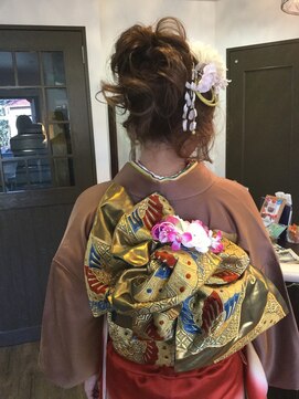 ヘアーフェイス リンド(hair face Lindo) 成人式着付けヘアセット
