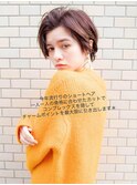 ３Dカラー　コーラルピンクショート 「横浜/縮毛矯正/髪質改善」