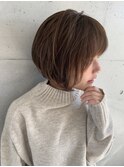20代30代40代50代小顔大人可愛い西葛西ひし形ショート