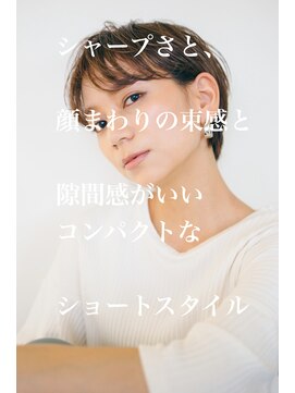 ピズム(PISM) 耳かけマッシュショート/ココアブラウン