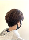 襟足スッキリショートボブ