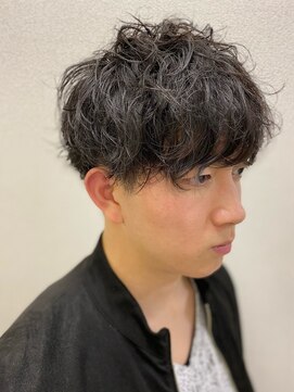 ヒロギンザ 五反田店(HIRO GINZA) ツーブロックマッシュモテパーマ