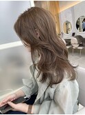 小顔ヘルシーレイヤースタイル透明感カラー【修】20代30代40代