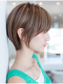 20代30代大人かわいい/小顔カット/結べるボブ/レイヤーカット