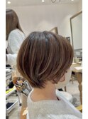 大人可愛いショートボブ 池袋 【おおわし】
