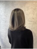 ナチュラルベージュ・ハイライト・グレージュ