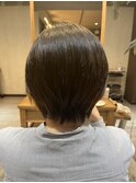 乾かすだけ楽ちんショートボブ