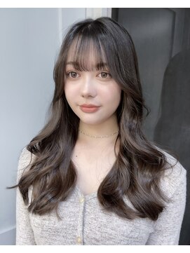 ロンドアヴァントゥス 池袋(Lond aventus) 韓国レイヤー/韓国風/ボブ/髪質改善/黒髪/ブリーチなし〔池袋〕
