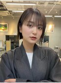 イメチェン/ハッシュカット/フルバング/似合わせカット/表参道