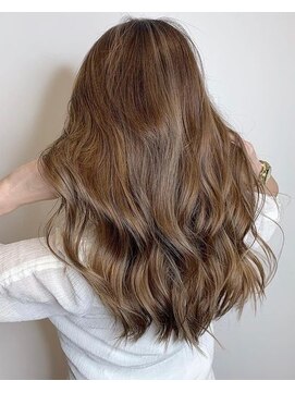 アース 錦糸町店(HAIR&MAKE EARTH) 20代30代40代髪質改善カラーアッシュベージュ艶感ストレート