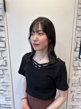 ルプラ ブリリアント(le-pla brilliant) ブルーブラック×イヤリングカラー