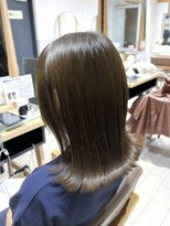 プラグ バイ ネオリーブ(plug by neolive)&nbsp;こなれミディ×髪質改善[髪質改善/縮毛矯正/韓国]A