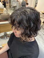 リンダ(LINDA)&nbsp;パーマヘア/ボブパーマ/黒髪パーマ/前髪パーマ[札幌美容室LINDA]