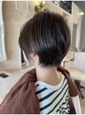 前髪/耳掛け/丸みくびれショートボブ/髪質改善/お悩み解決サロン