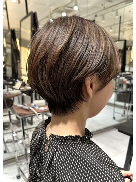 ラボー ノースプラザ店(LA'BO) 【LA'BO三浦】白髪ぼかし対応◎くびれショート