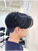 マッシュ/韓流ヘア/ニュアンスパーマ/毛流れパーマ
