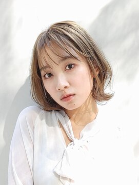 レブリィ ゼンコー 国領(Reverie ZENKO) 大人かわいい韓国風ゆるふわくびれ外ハネレイヤー