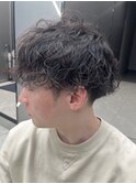無造作パーマ