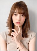外ハネボブデジタルパーマ小顔カットくびれヘア#266f0508