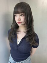 ペレ アネックス 大阪梅田茶屋町店(PELE ANNEX)&nbsp;くびれヘア/アプリコットオレンジ/夏のヘアアレンジ/梅田