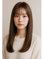 ムオン 春日原(muon)&nbsp;美髪ストレート×アッシュブラウン